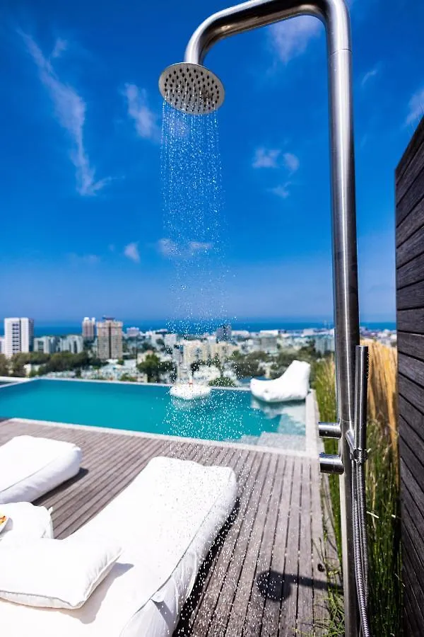 Appartamento Serene - Infinity Cview Pool - 4 Bedrooms Luxury Penthouse Haifa Israele